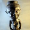 Standing Female Wooden Carved Kuba Cup