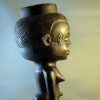 Standing Female Wooden Carved Kuba Cup - Image 4