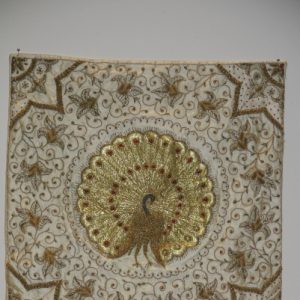 Peacock Silk Pillow Sham